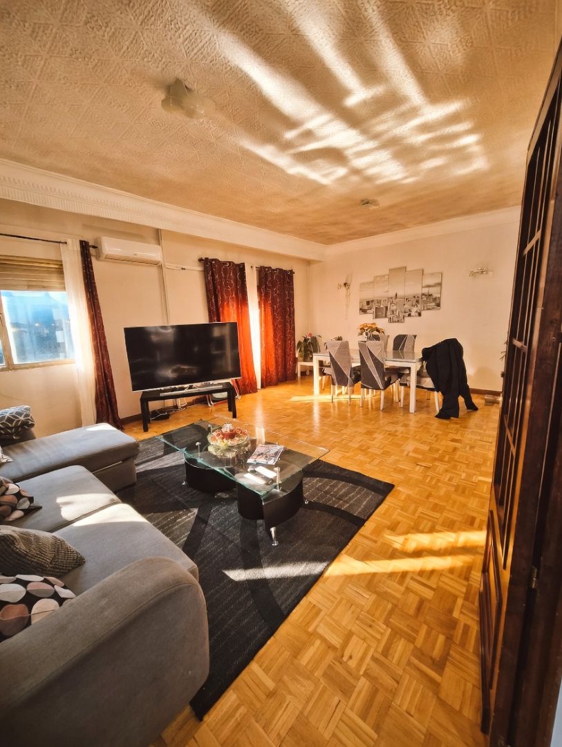 Sala de estar de Piso en venta en  Madrid Capital