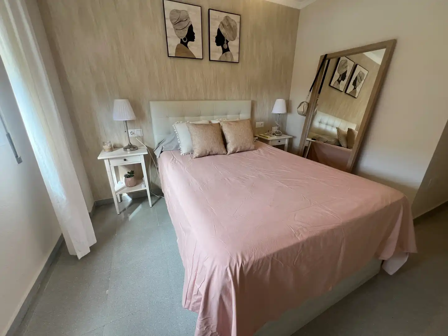 Bedroom of Flat for sale in Málaga  with Terrace and Community pool