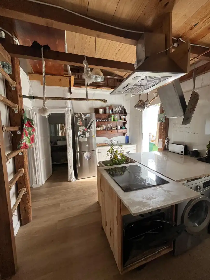 Kitchen of Detached homes for sale in Valladolid  with Private garden, Parquet flooring and Terrace