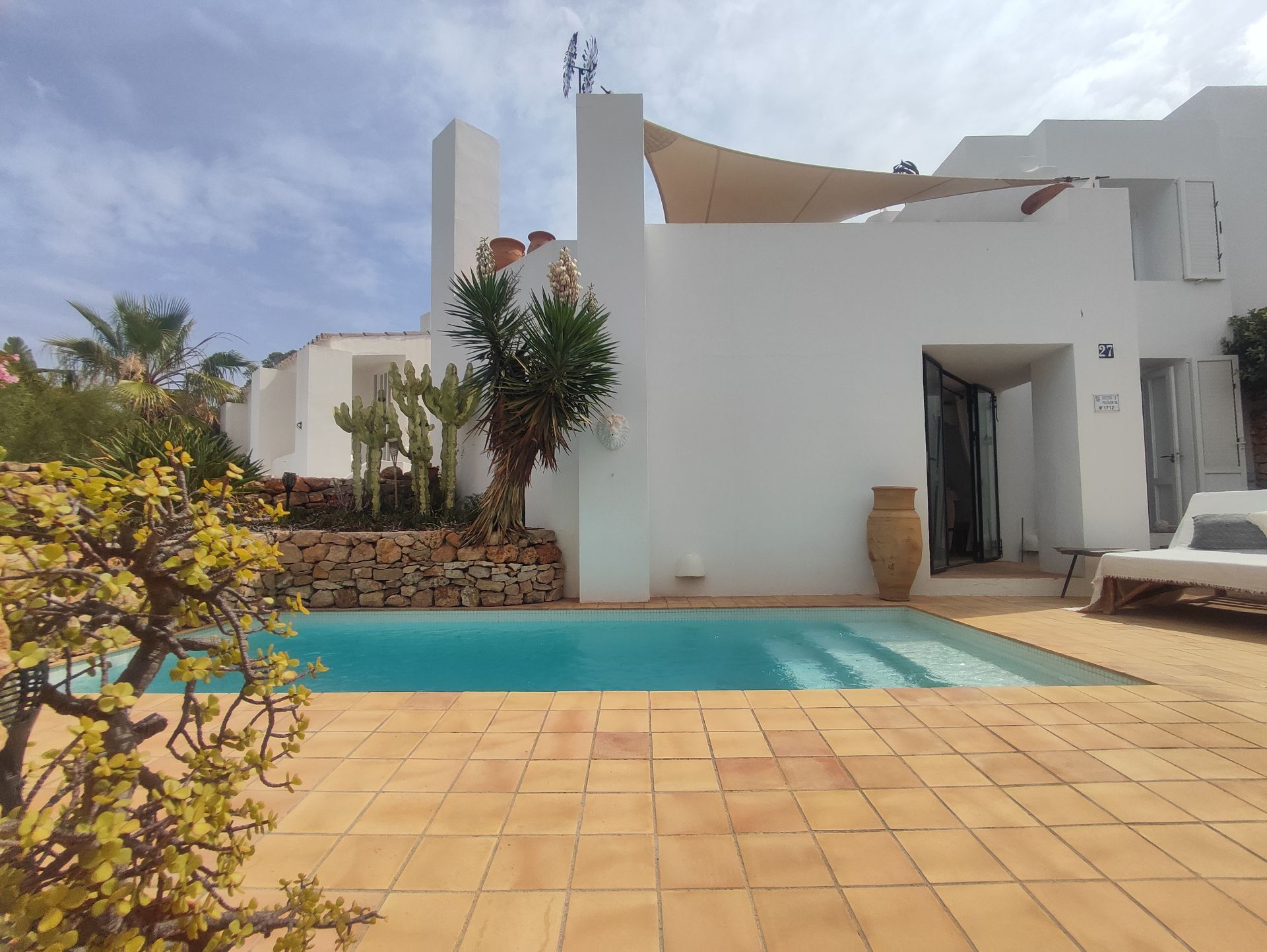 Piscina de Casa o xalet en venda en Sant Josep de sa Talaia amb Aire condicionat, Calefacció i Jardí privat