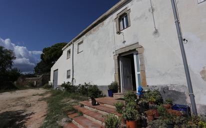 Vista exterior de Finca rústica en venda en Santa Cristina d'Aro amb Jardí privat, Traster i TV