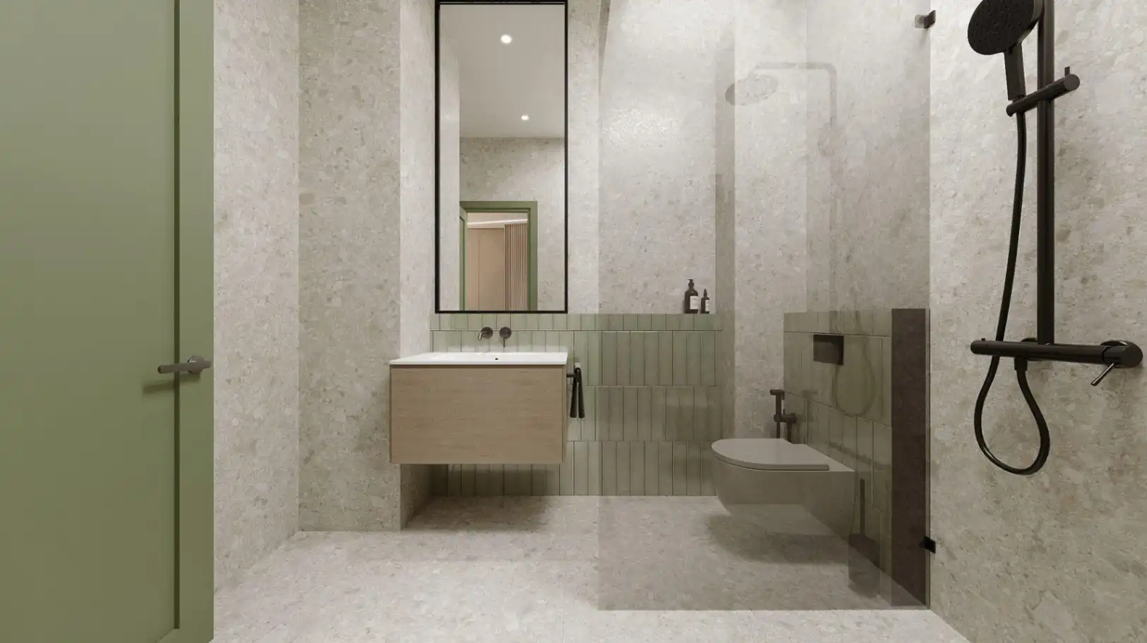 Bathroom of Apartments for sale in Benidorm  with Air Conditioner, Heating and Swimming Pool