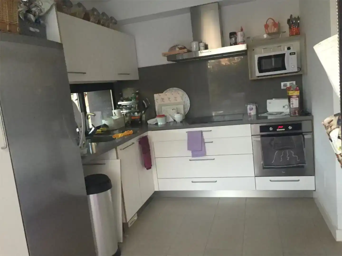 Kitchen of Flat for sale in Ciutadella de Menorca  with Air Conditioner, Private garden and Swimming Pool