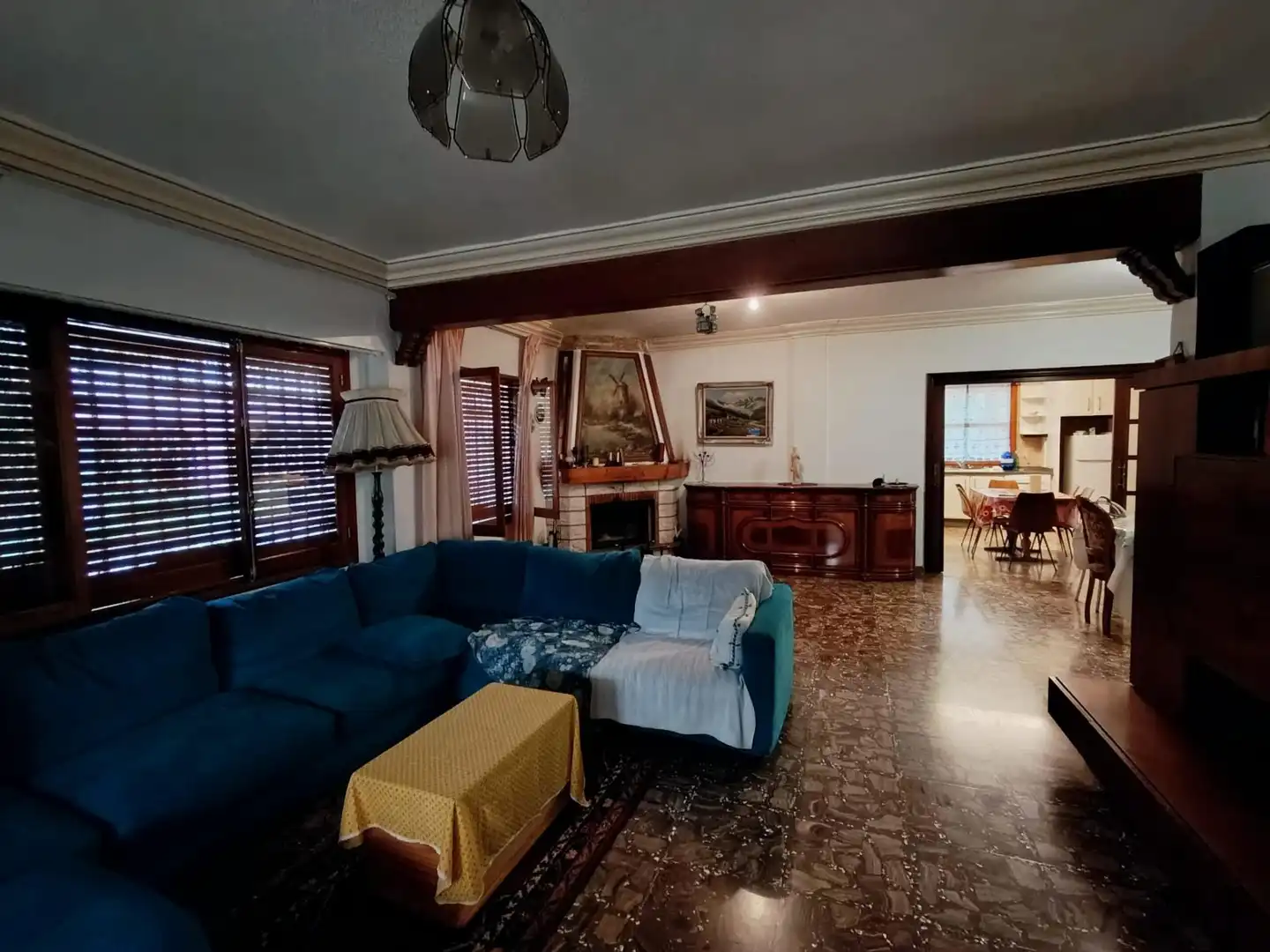 Sala d'estar de Casa o xalet en venda en Elche / Elx amb Jardí privat, Terrassa i Traster