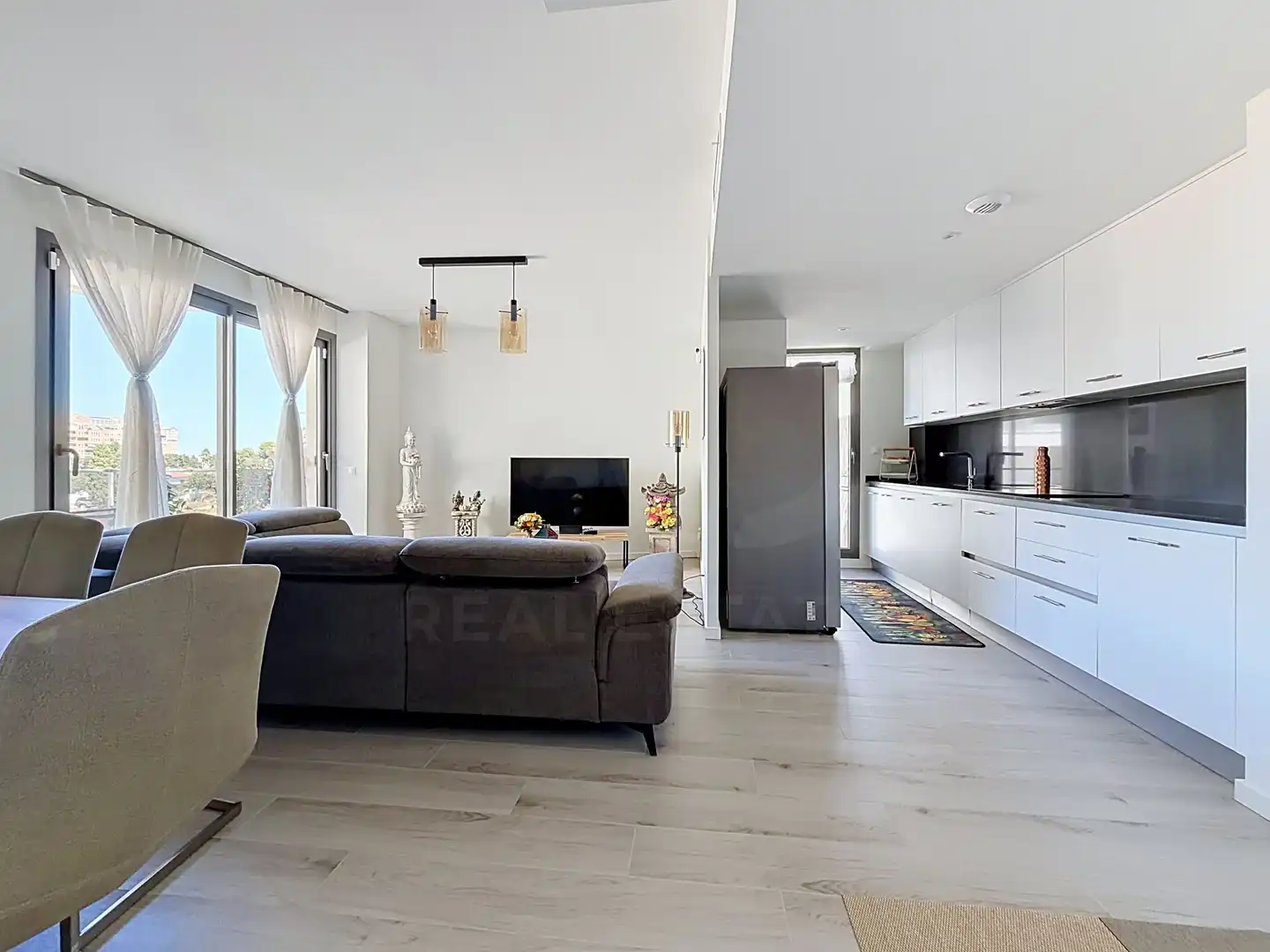 Living room of Flat for sale in Dénia  with Air Conditioner, Heating and Swimming Pool