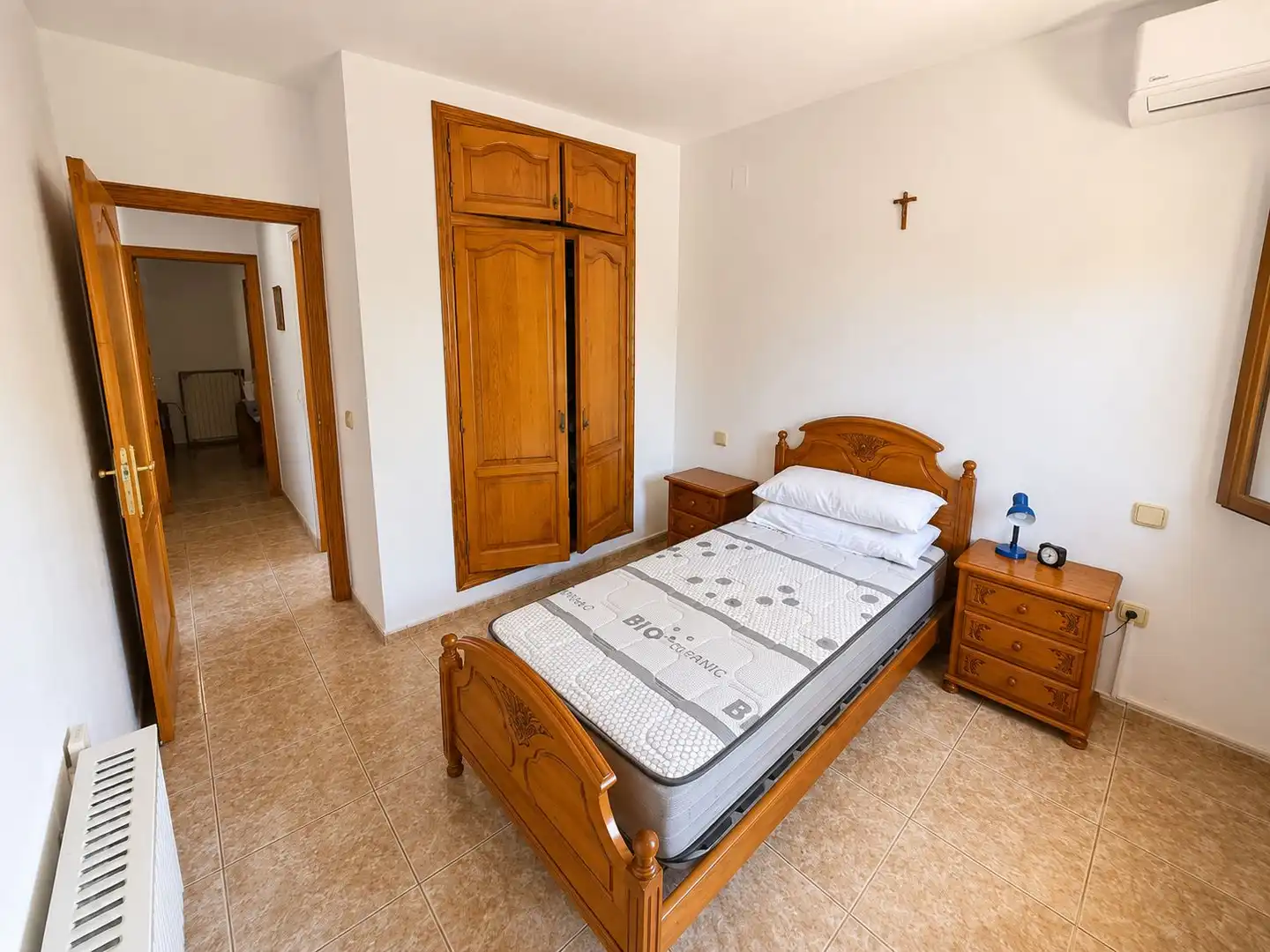 Bedroom of Houses for sale in Calpe / Calp  with Air Conditioner, Heating and Private garden