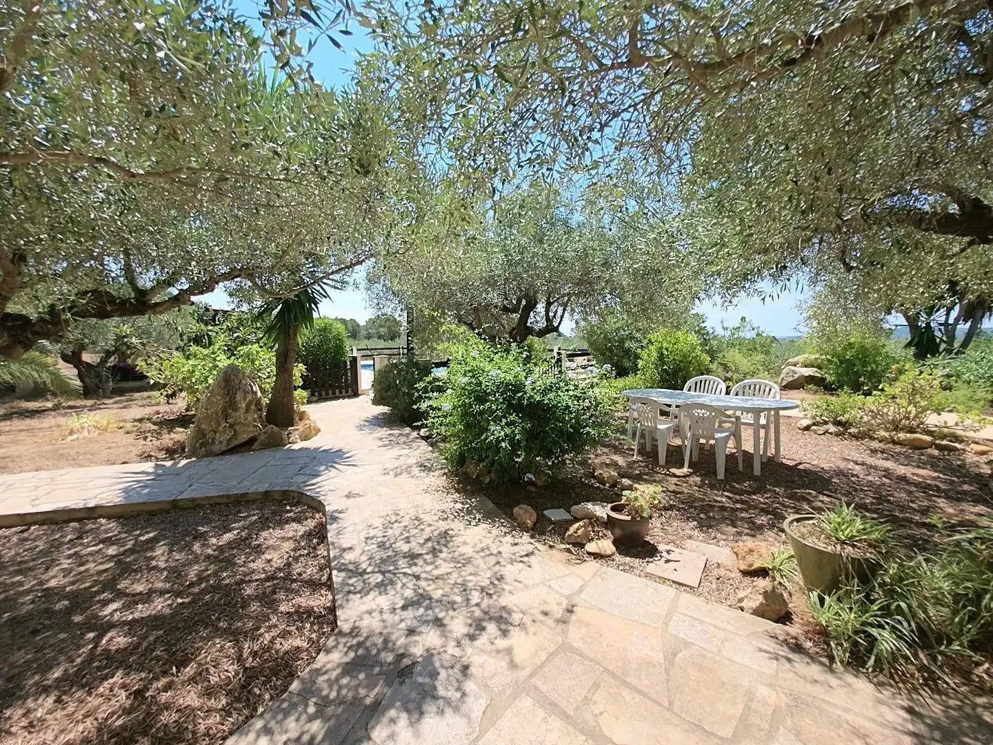 Garten von Country house zum Verkauf in L'Ametlla de Mar  mit Privatgarten, Terrasse und Schwimmbad