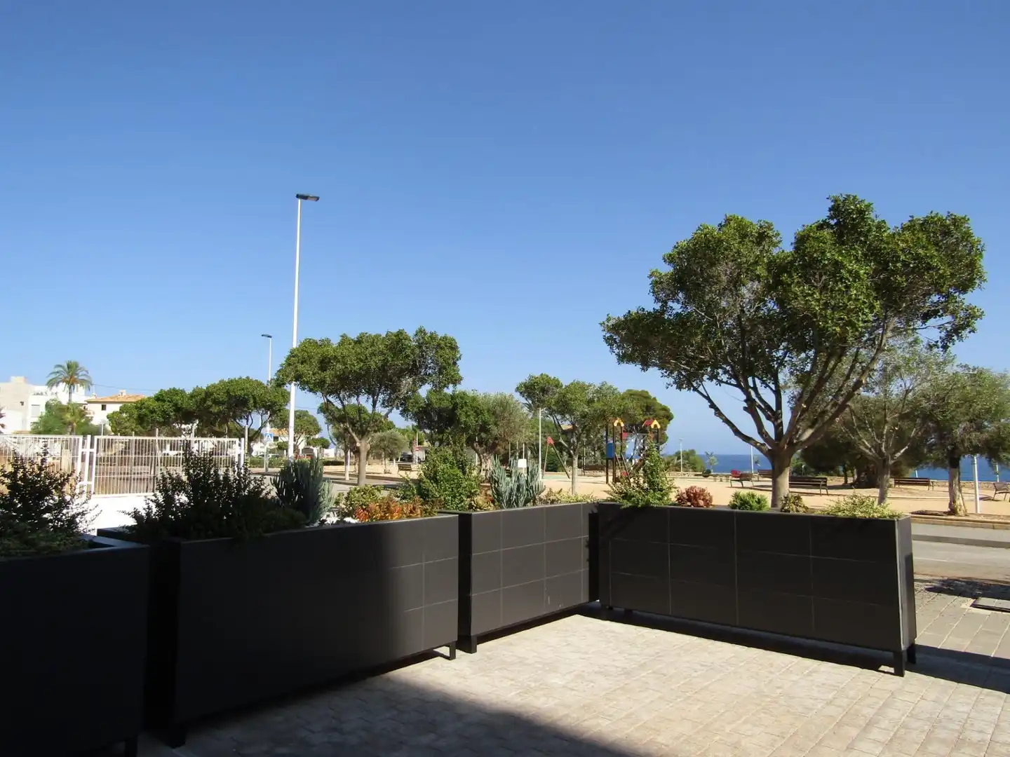 Terrassa de Planta baixa en venda en Villajoyosa / La Vila Joiosa amb Aire condicionat, Terrassa i Moblat