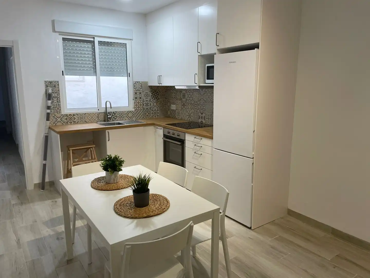 Cocina de Piso de alquiler en Castellón de la Plana / Castelló de la Plana con Terraza, Amueblado y Balcón