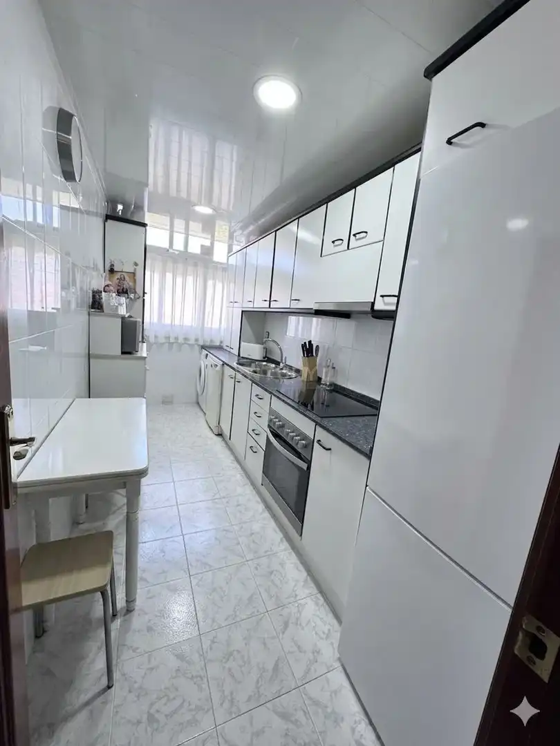 Kitchen of Apartments for sale in Badalona  with Air Conditioner and Balcony