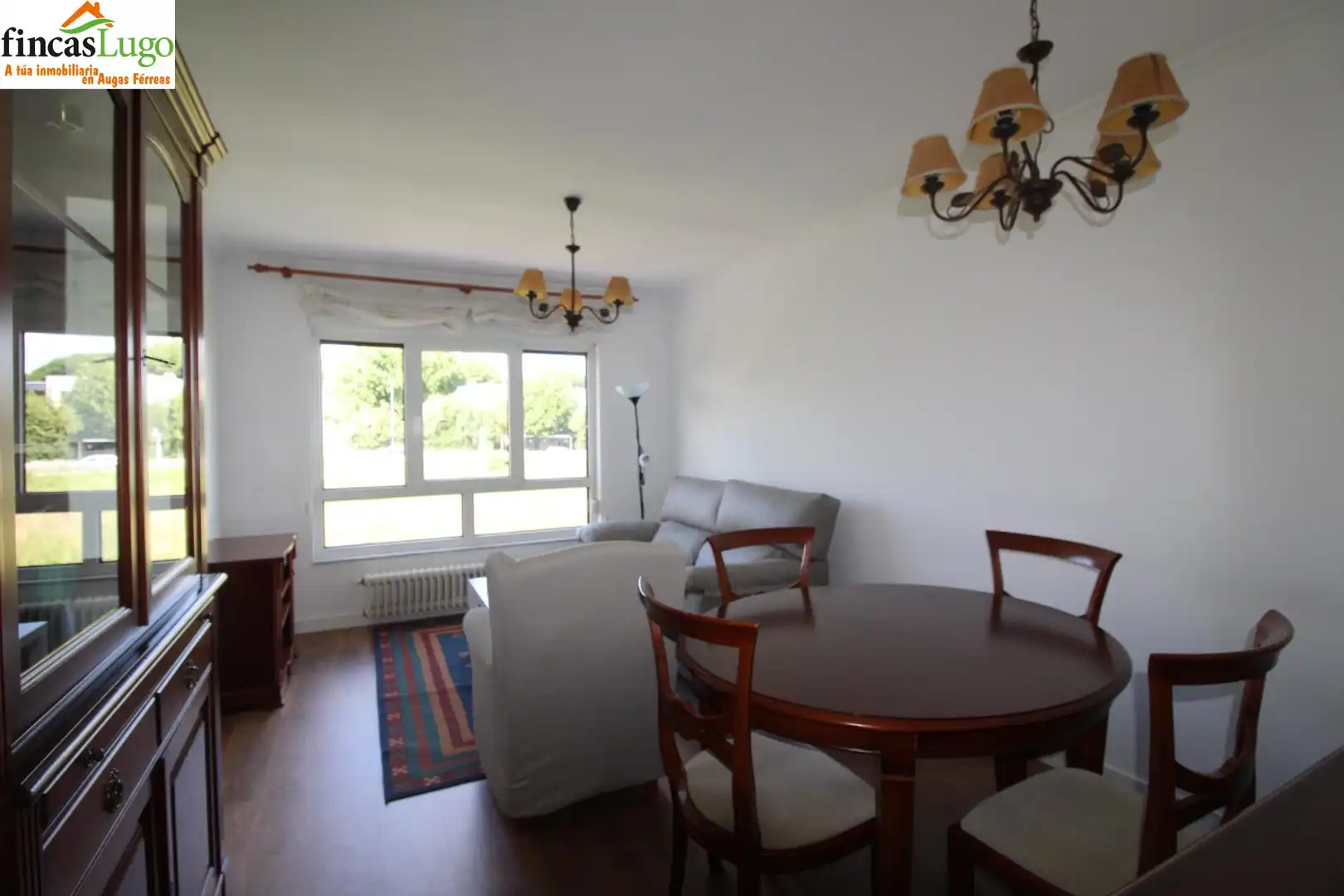 Living room of Flat for rent in Lugo  with Furnished