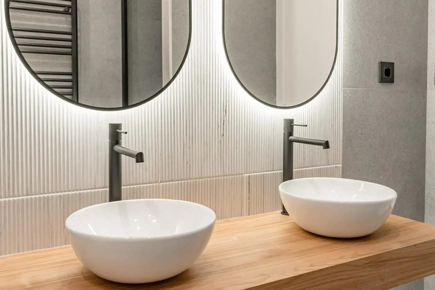 Badezimmer von Wohnung zum Verkauf in Madrid mit Klimaanlage und Heizung