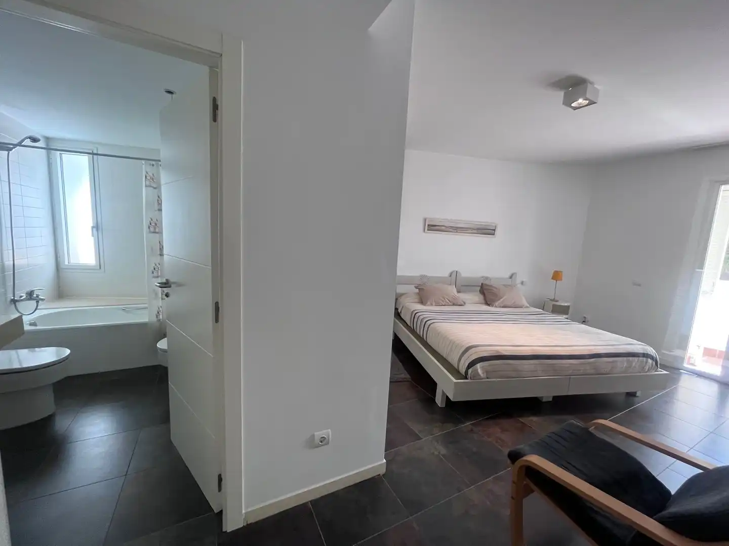 Bedroom of Apartments for rent in Marina Botafoc - Platja de Talamanca