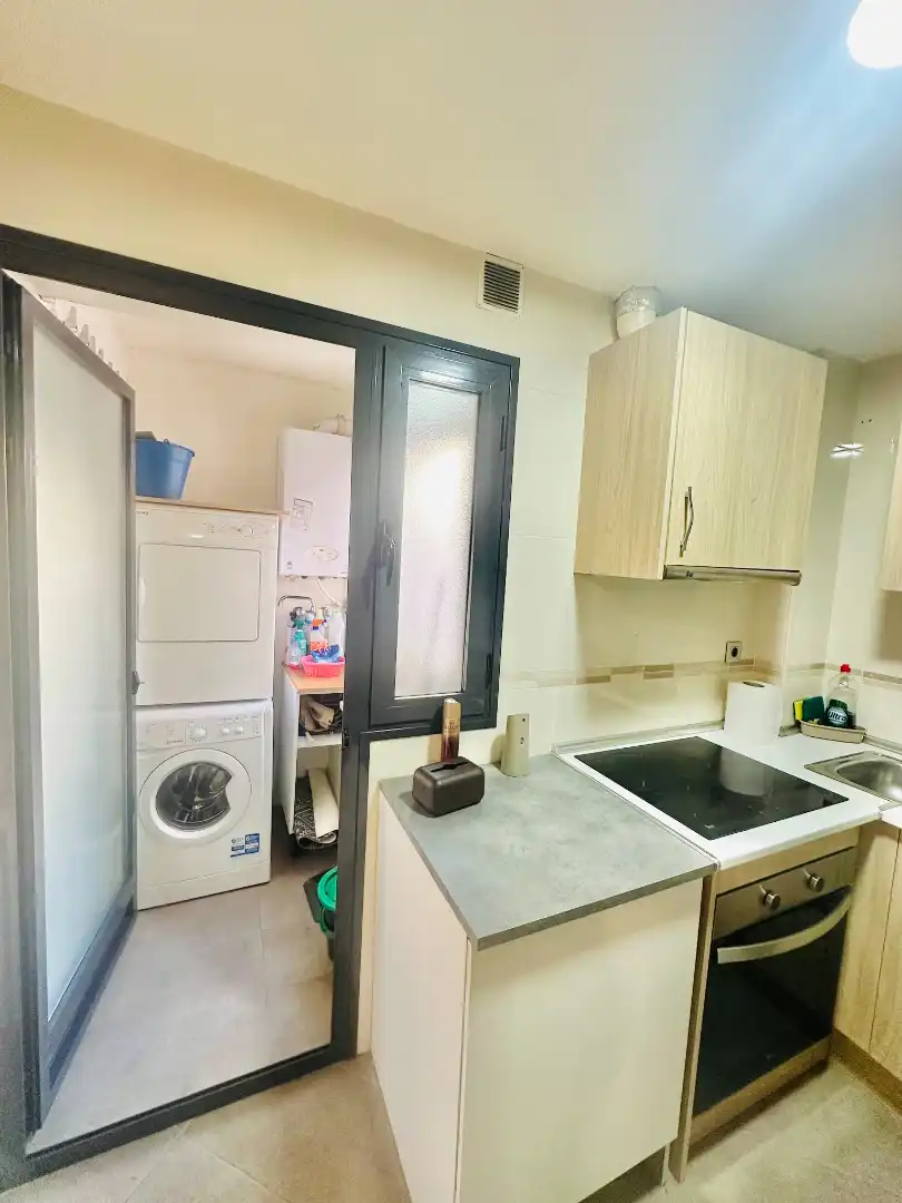 Kitchen of Attic for rent in Granada  with Air Conditioner, Heating and Parquet flooring