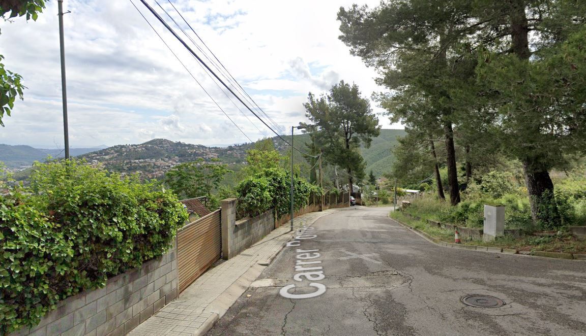 Vista exterior de Pis en venda en Vallirana