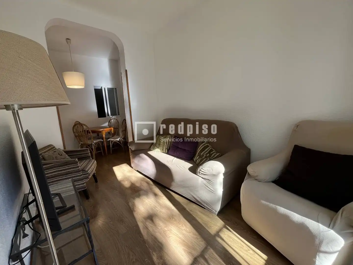 Wohnzimmer von Wohnung zur Miete in Madrid mit Heizung und Möbliert