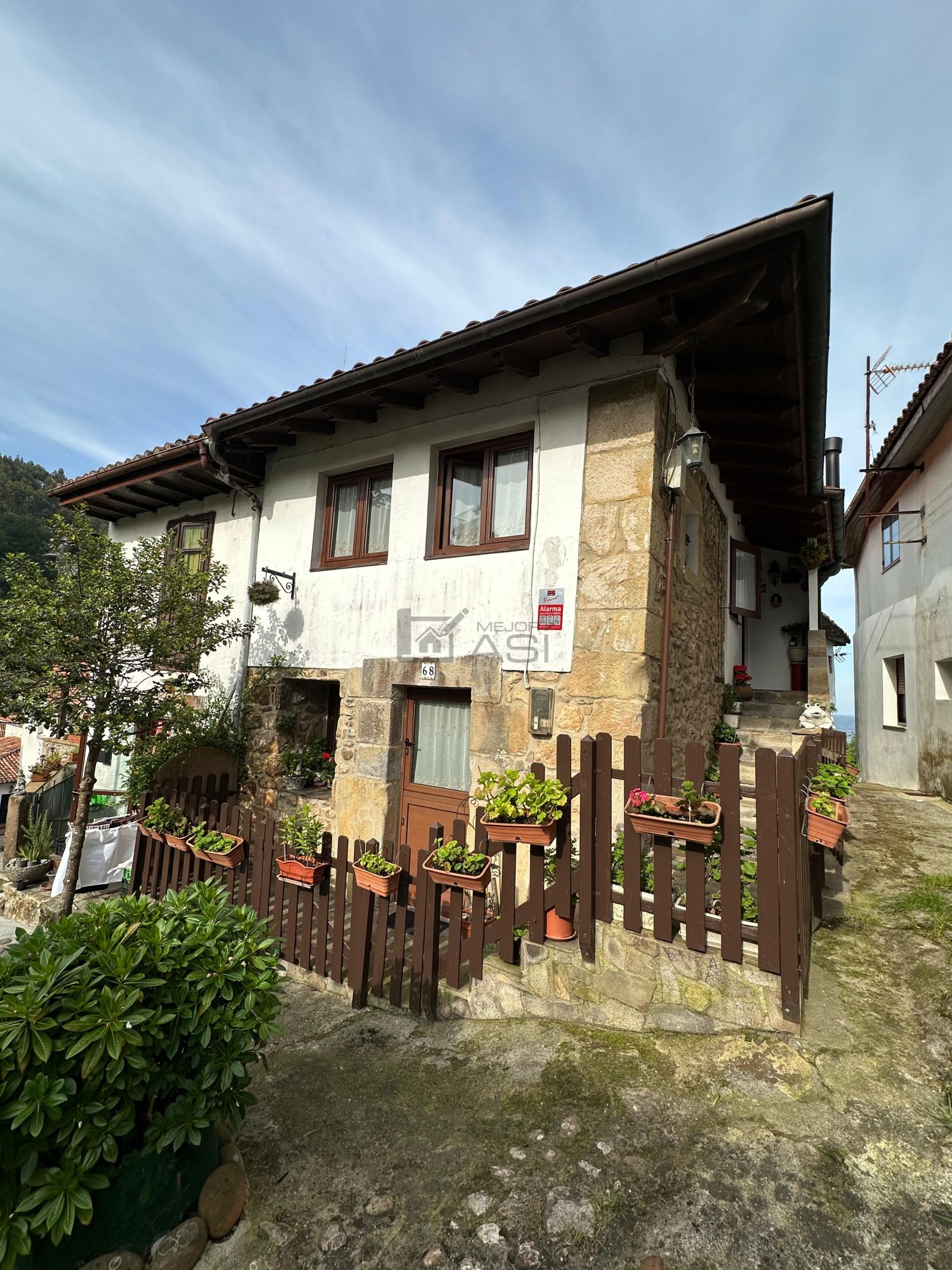Exterior view of Single-family semi-detached for sale in Villaviciosa  with Heating, Private garden and Storage room