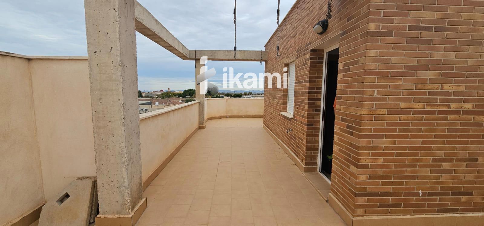 Exterior view of Single-family semi-detached for sale in Torre-Pacheco  with Air Conditioner, Heating and Private garden