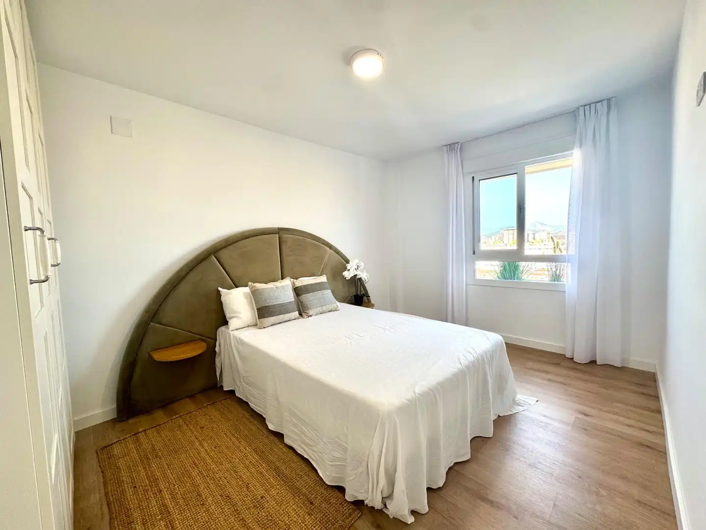 Bedroom of Flat for sale in Málaga  with Heating and Furnished