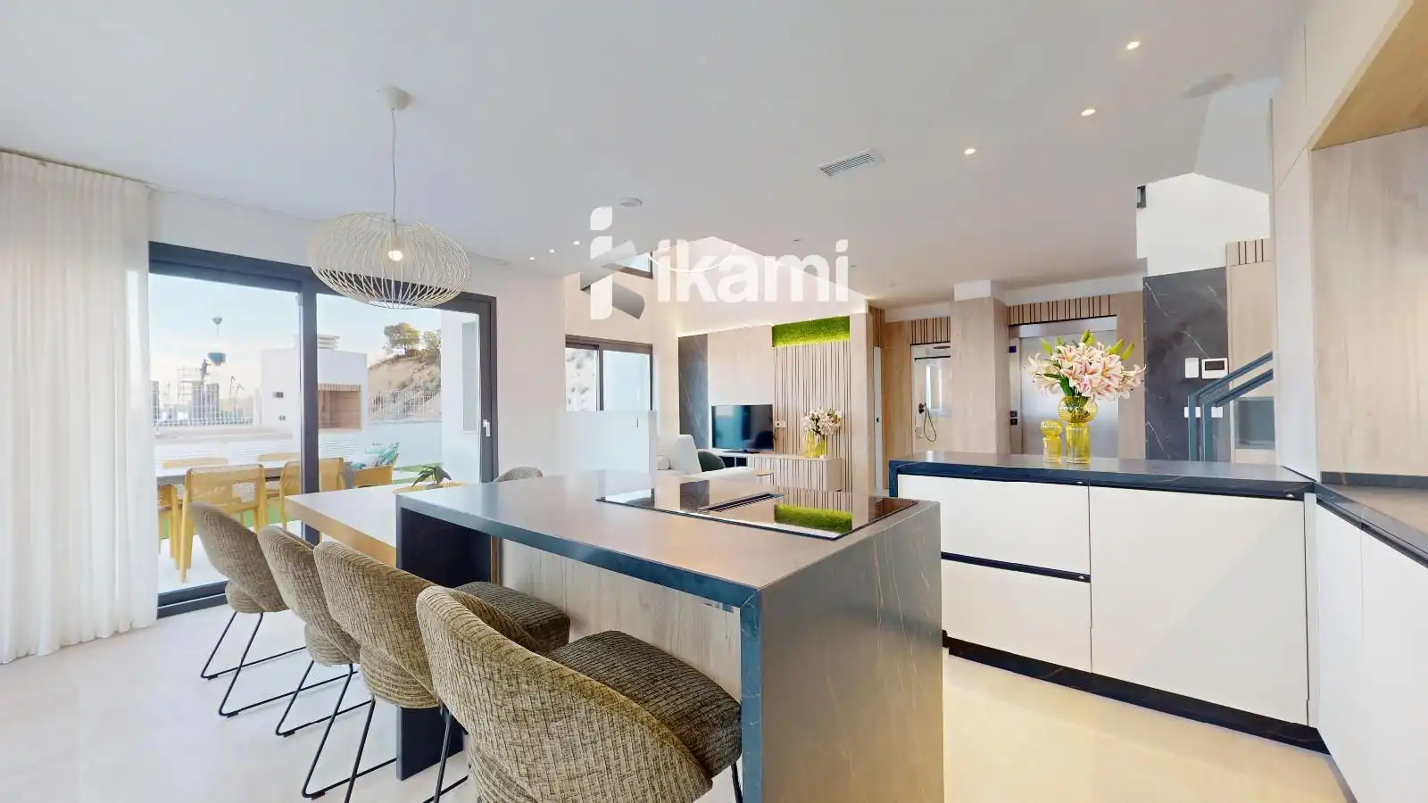 Kitchen of Houses for sale in Finestrat  with Air Conditioner, Heating and Swimming Pool