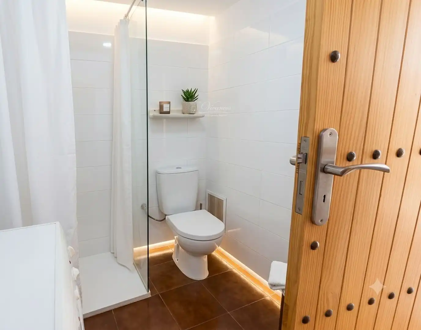 Bathroom of Houses for rent in Santa Eugènia  with Air Conditioner and Swimming Pool