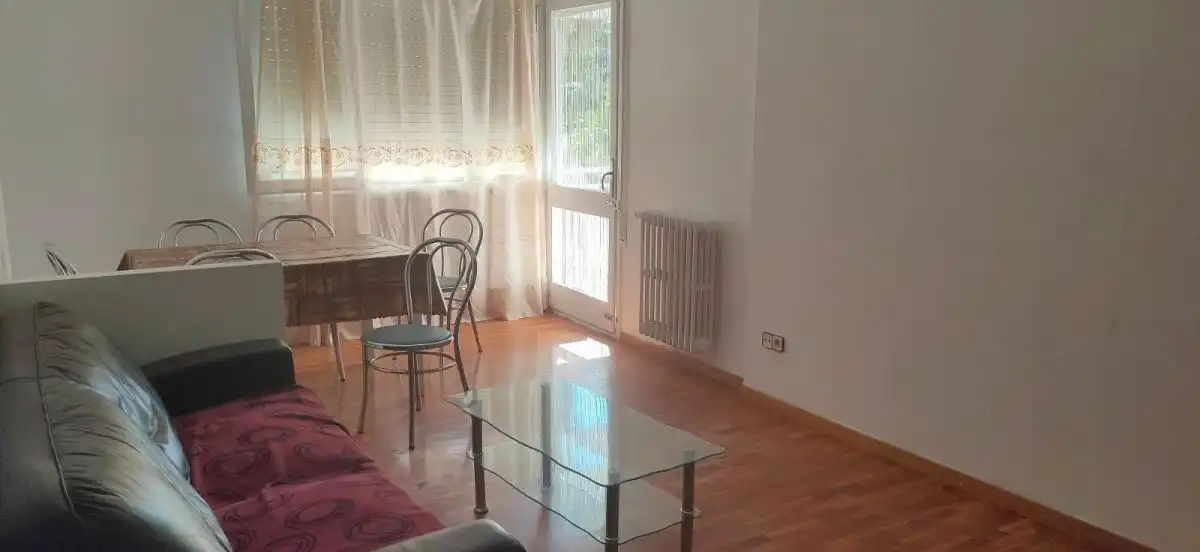 Sala d'estar de Pis en venda en Manresa amb Calefacció, Moblat i Balcó