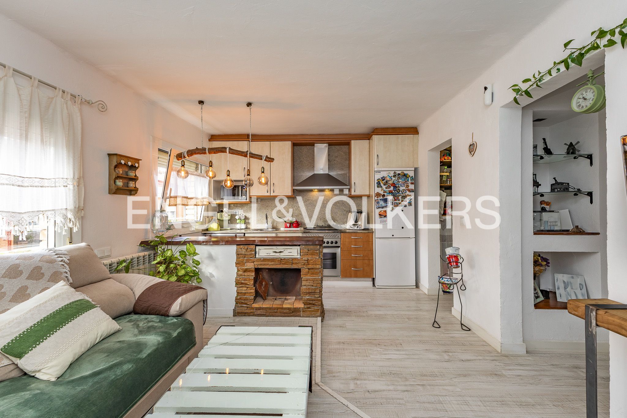 Kitchen of Flat for sale in Sant Joan de Vilatorrada  with Heating, Parquet flooring and Storage room