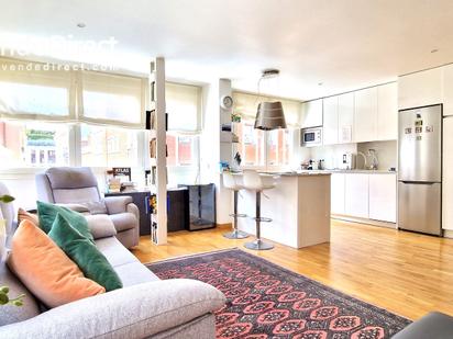 Exterior view of Flat for sale in  Madrid Capital  with Air Conditioner, Heating and Furnished