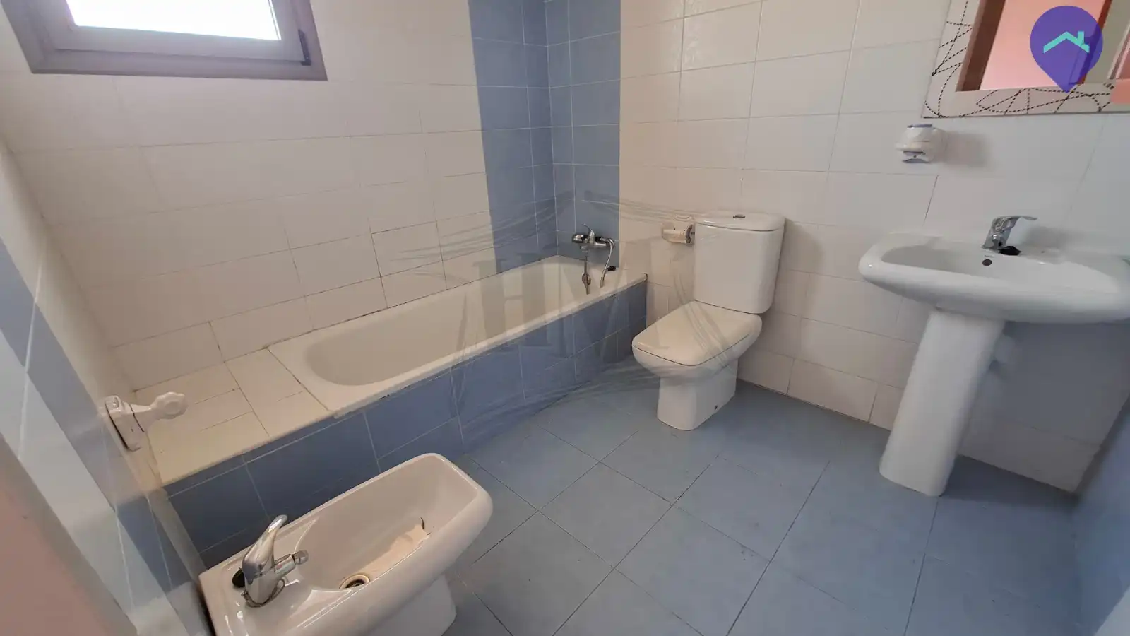 Bany de Casa o xalet en venda en Las Ventas de Retamosa amb Calefacció, Jardí privat i Terrassa