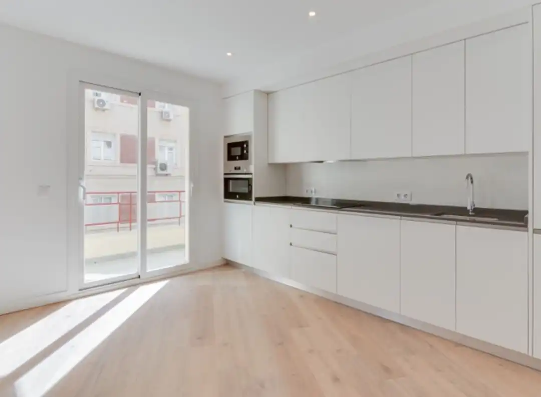 Cocina de Apartamento en venta en Málaga con Aire acondicionado, Calefacción y Parquet