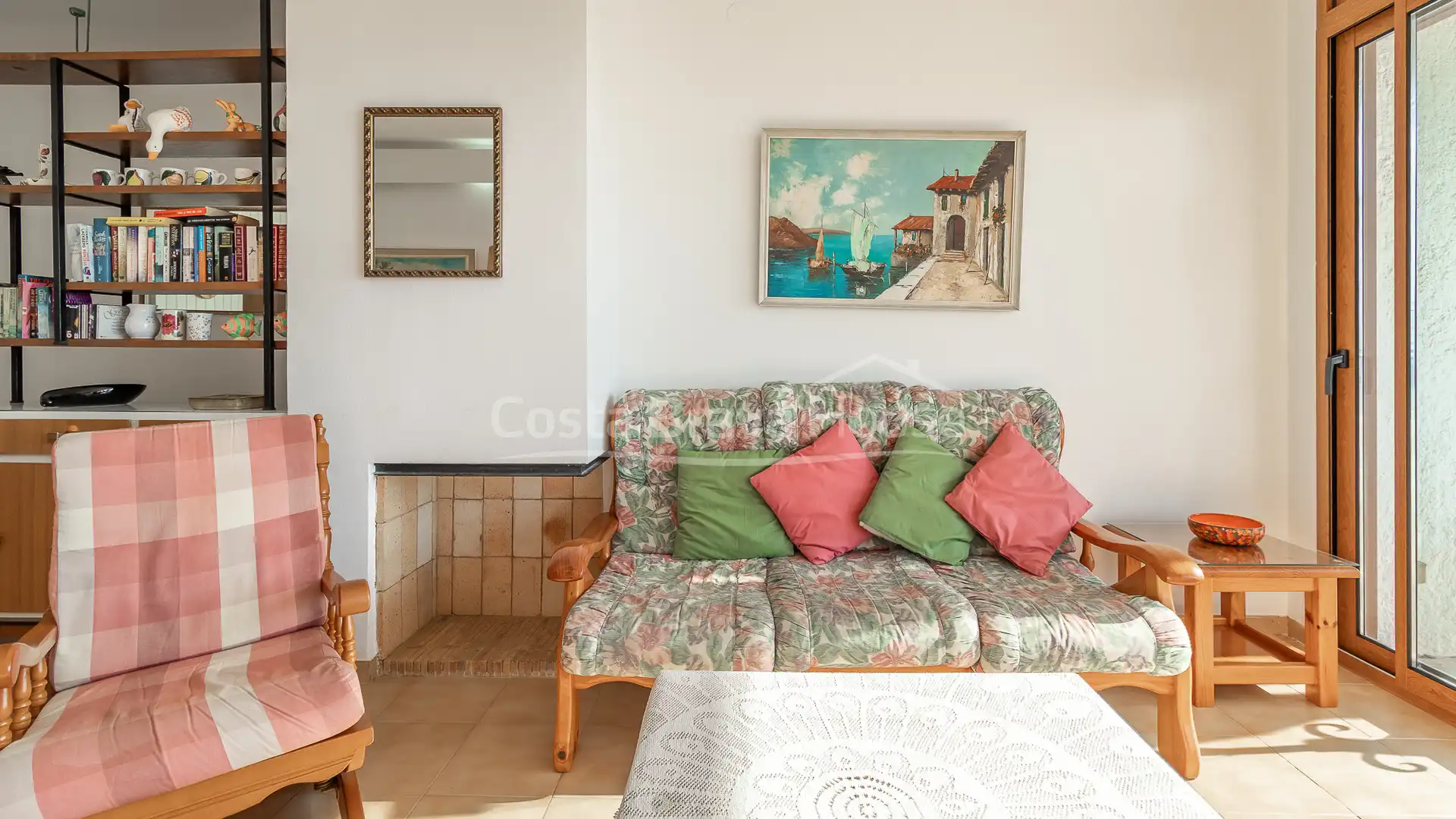 Sala de estar de Apartamento en venta en Begur con Calefacción, Terraza y Trastero