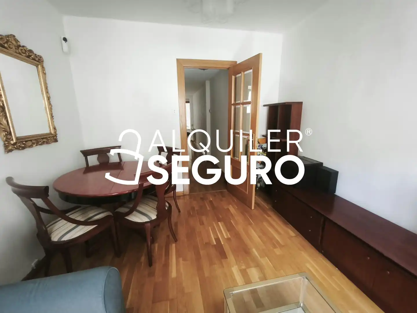 Schlafzimmer von Wohnung zur Miete in Zaragoza mit Heizung, Terrasse und Möbliert