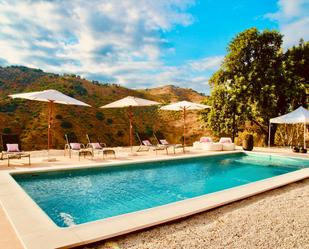 Swimming pool of Building for sale in Comares  with Community pool