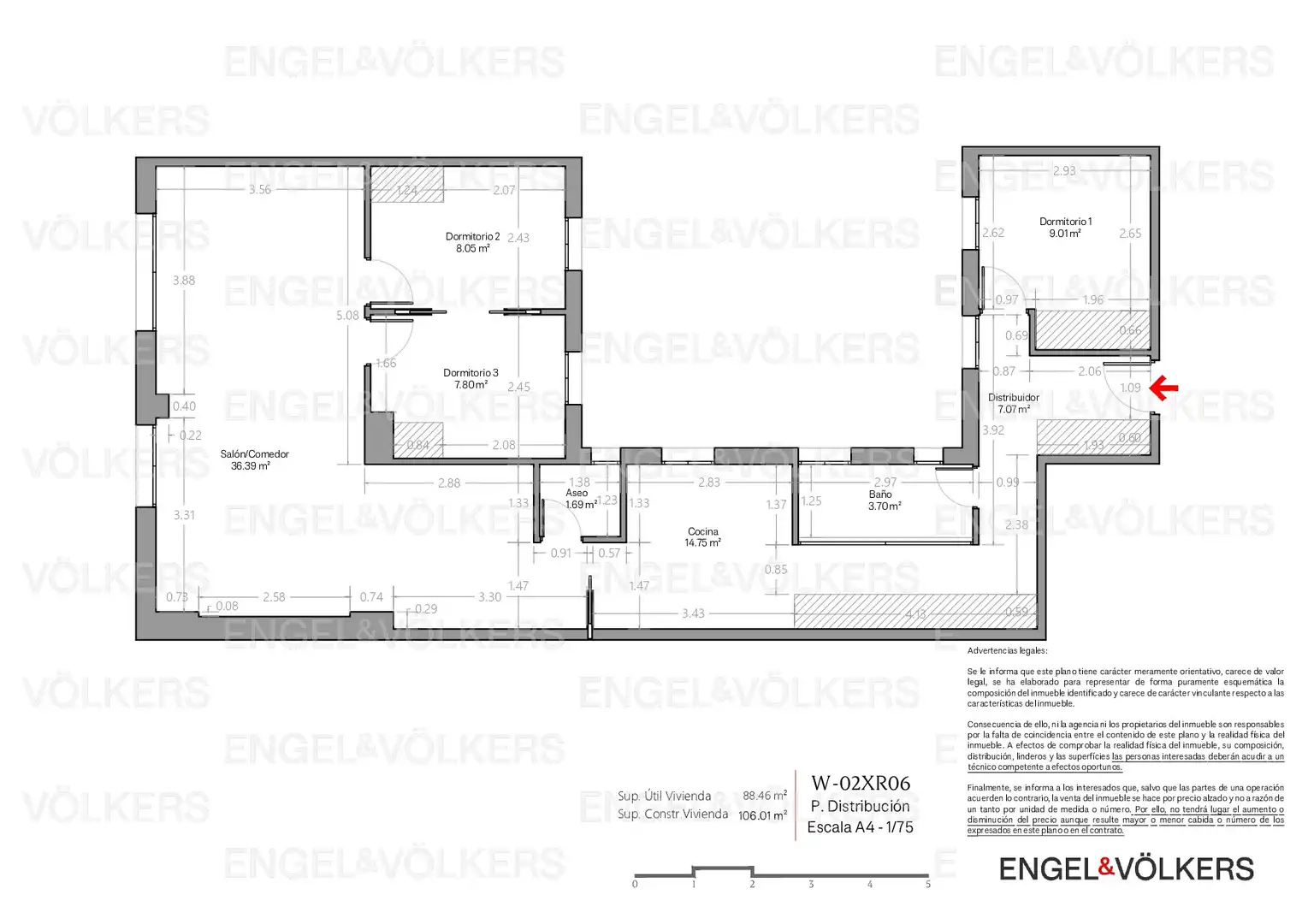 Piso en venta en Madrid con Aire acondicionado y Calefacción