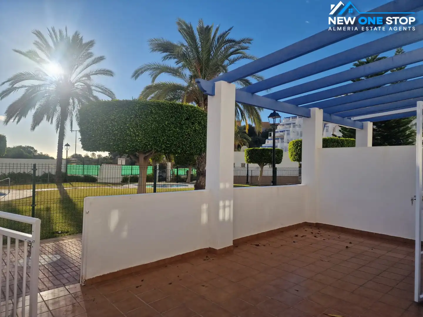 Jardí de Apartament en venda en Mojácar amb Aire condicionat, Terrassa i Moblat