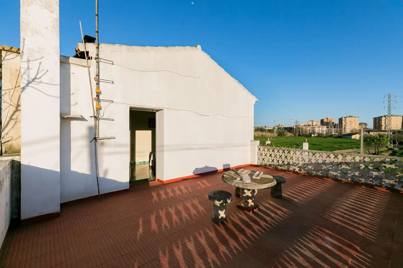 Terraza de Finca rústica en venta en Huesca con Calefacción, Jardín privado y Terraza
