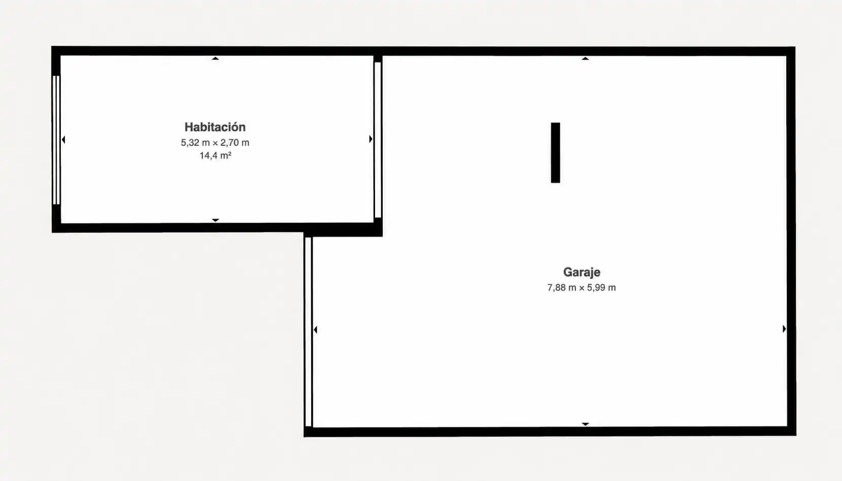 Edificio en venta en La Matanza de Acentejo
