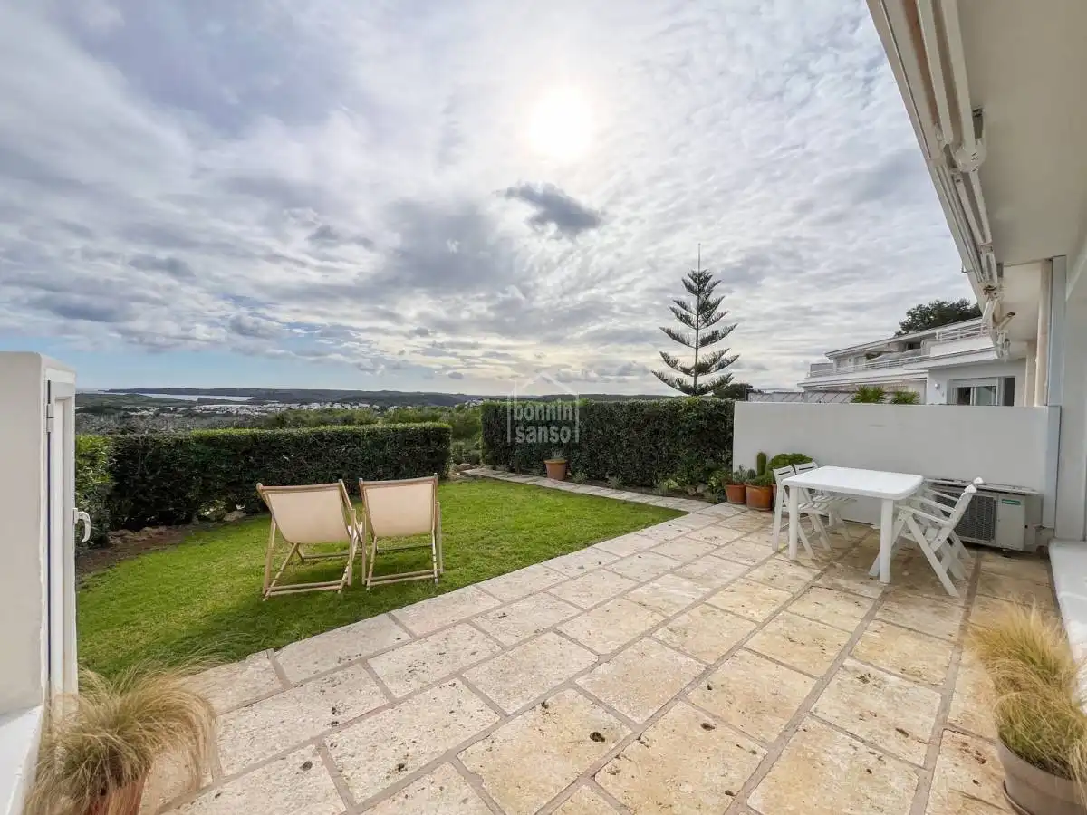 Jardí de Apartament en venda en Es Mercadal amb Calefacció, Terrassa i Moblat