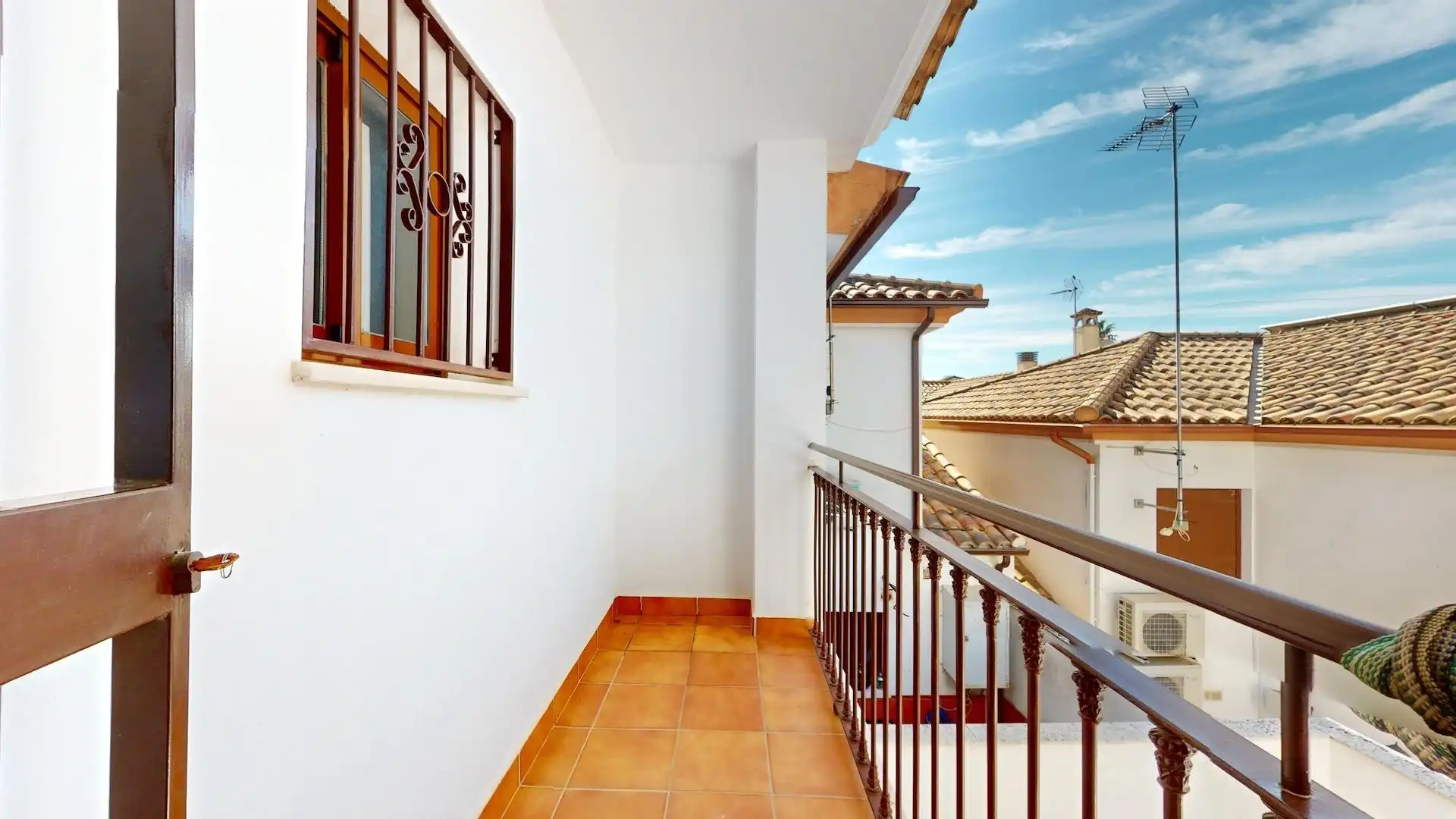 Terrassa de Casa adosada en venda en La Victoria