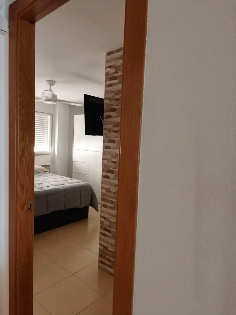 Bedroom of Flat for sale in Murcia  with Air Conditioner, Furnished and Balcony