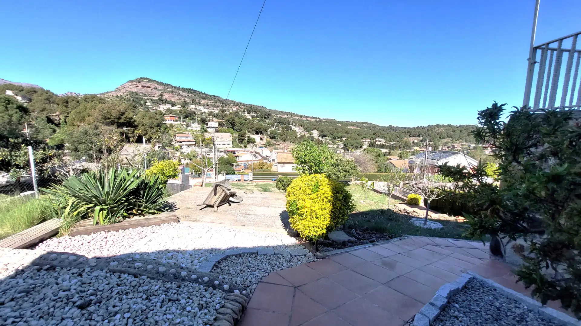 Terrassa de Casa o xalet en venda en Sant Llorenç Savall amb Calefacció, Jardí privat i Terrassa