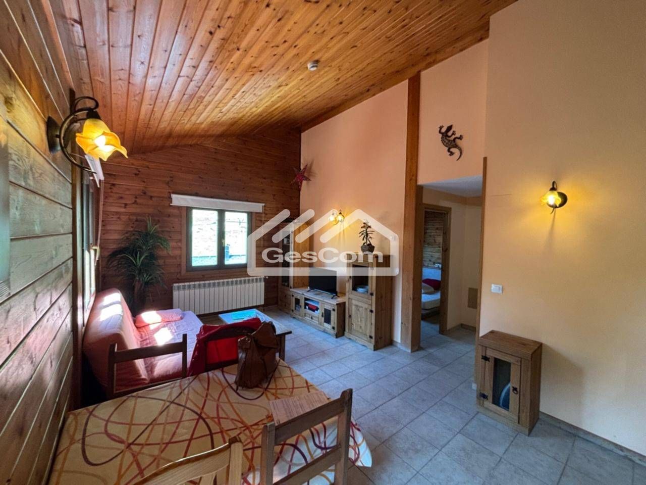 Sala de estar de Piso de alquiler en Canillo con Calefacción y Amueblado