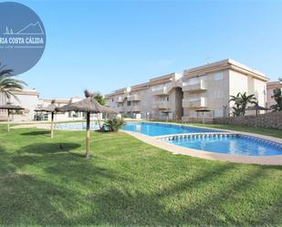 Vista exterior de Dúplex en venda en Águilas amb Jardí privat, Terrassa i Piscina comunitària