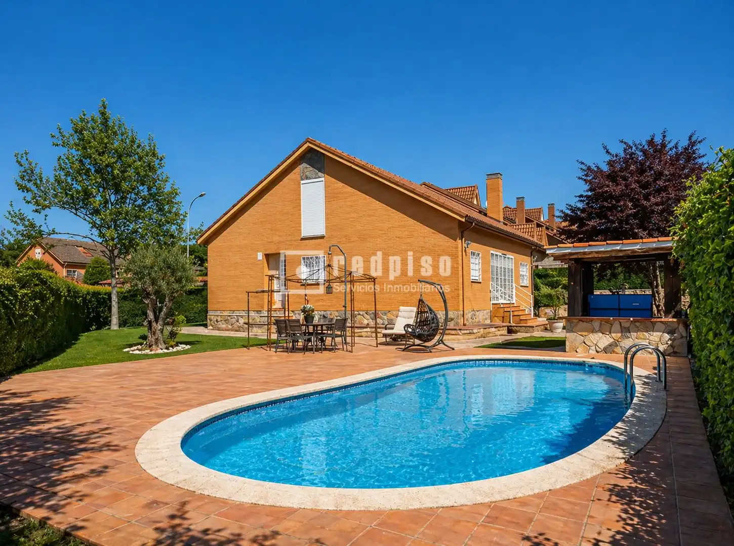 Piscina de Casa o chalet en venta en Rivas-Vaciamadrid con Calefacción, Jardín privado y Trastero