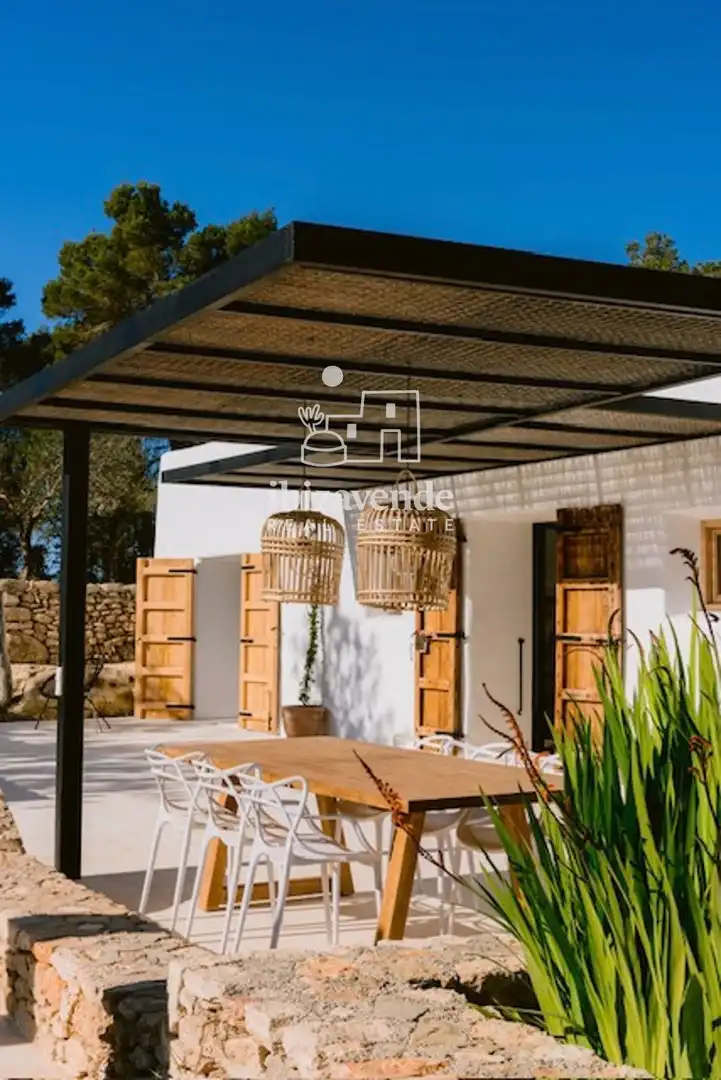 Terraza de Casa o chalet de alquiler en Sant Joan de Labritja con Aire acondicionado, Calefacción y Jardín privado