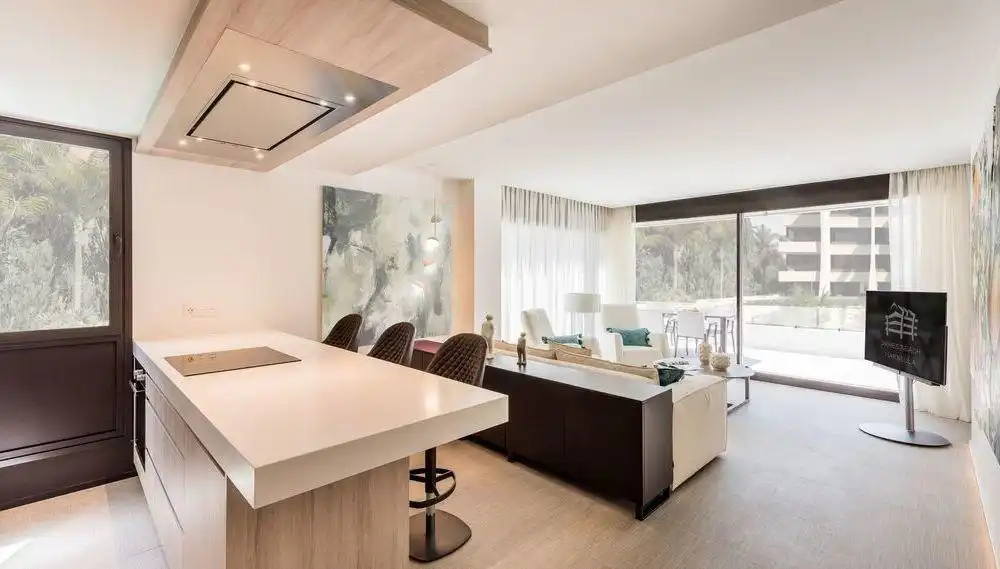 Living room of Attic for sale in Marbella  with Air Conditioner, Heating and Terrace