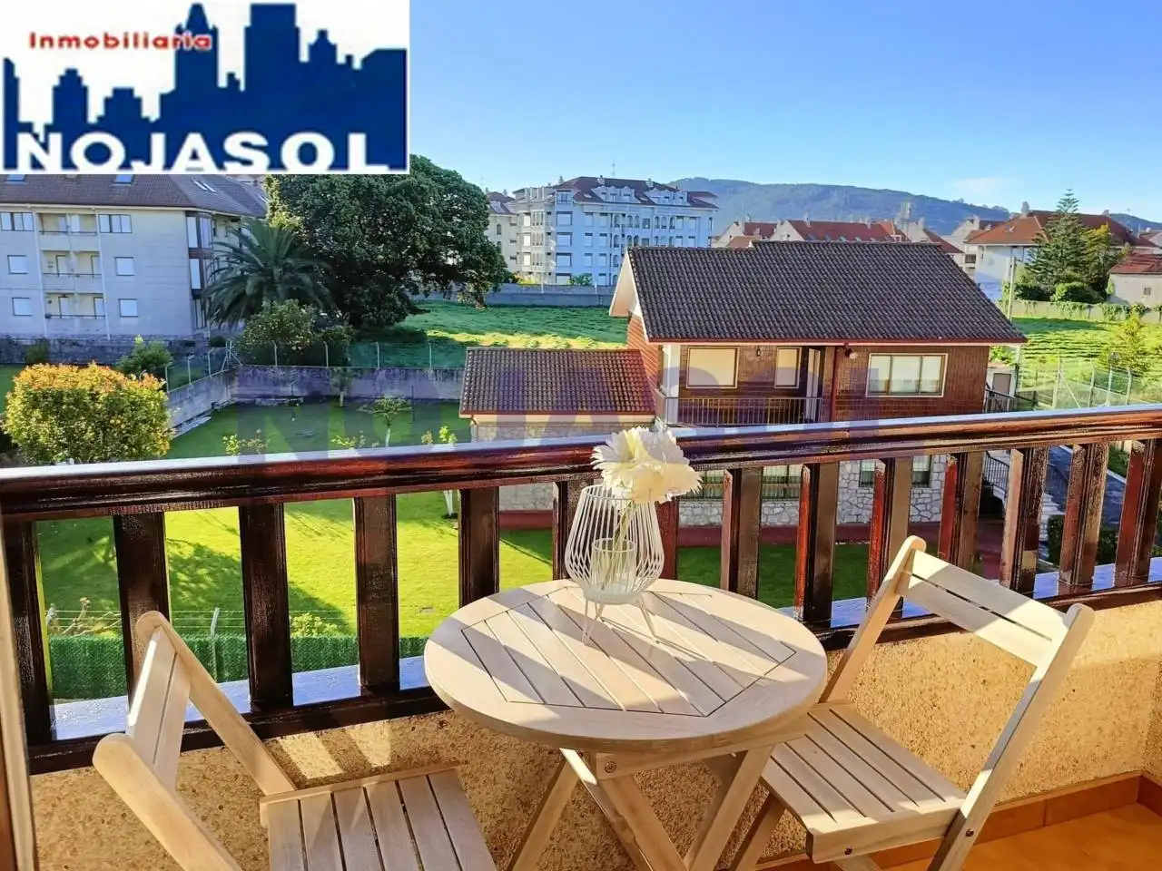 Terrasse von Maisonette zur Miete in Noja mit Terrasse und Möbliert