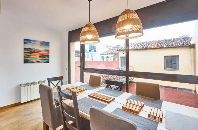 Comedor de Casa adosada en venta en Sant Feliu de Llobregat con Terraza