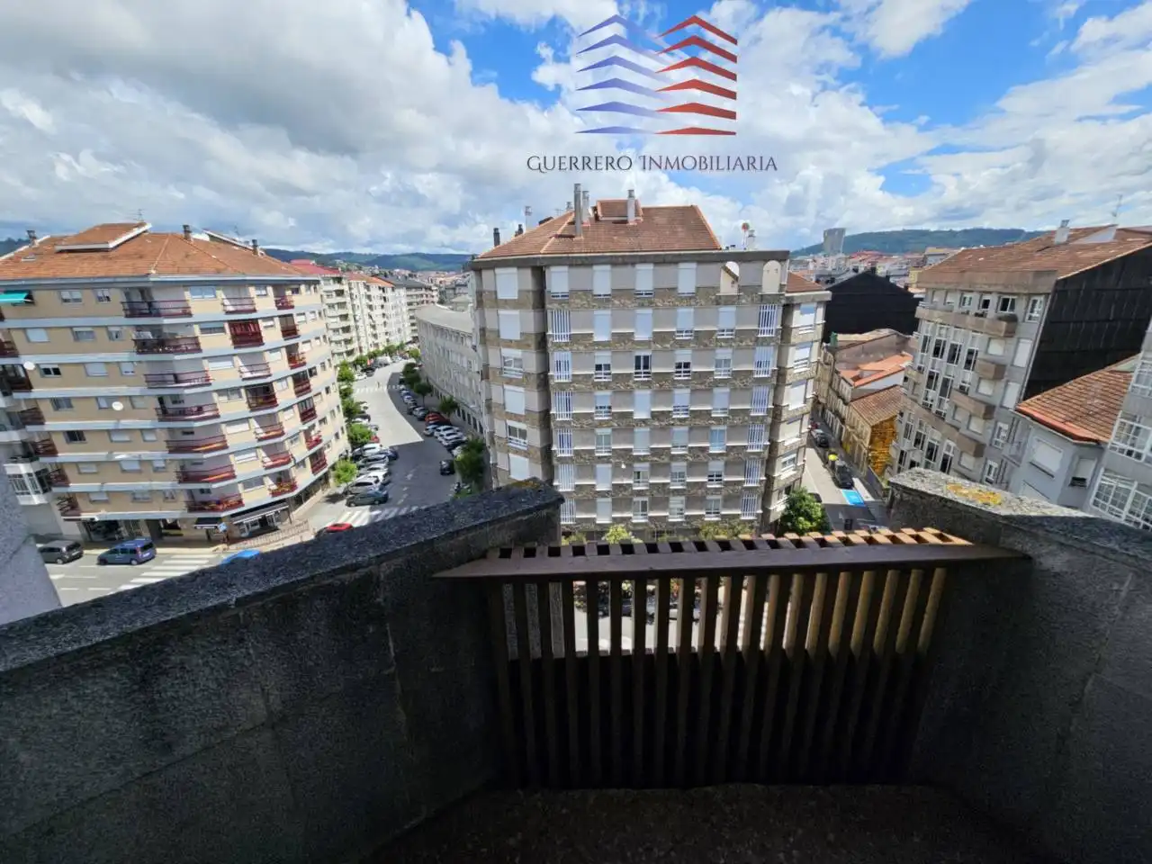 Vista exterior de Piso de alquiler en Ourense Capital  con Calefacción, Parquet y Trastero