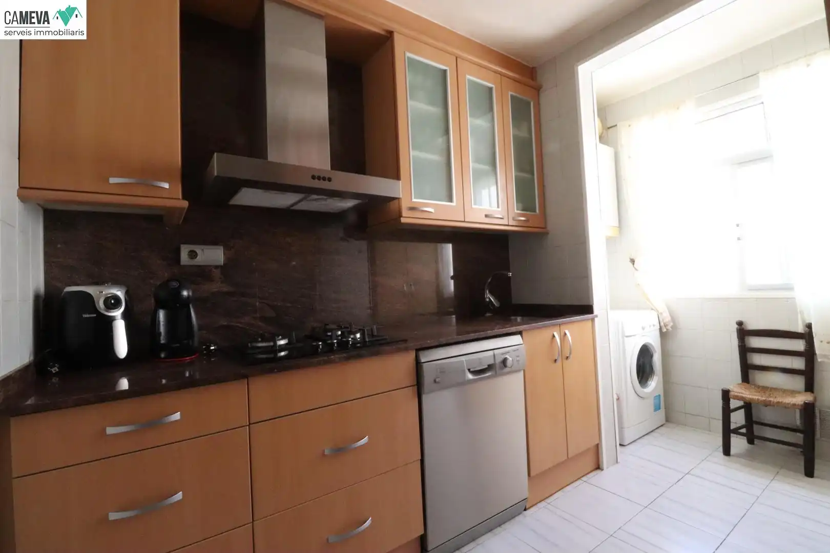 Cuina de Pis en venda en Sabadell amb Calefacció, Moblat i Balcó